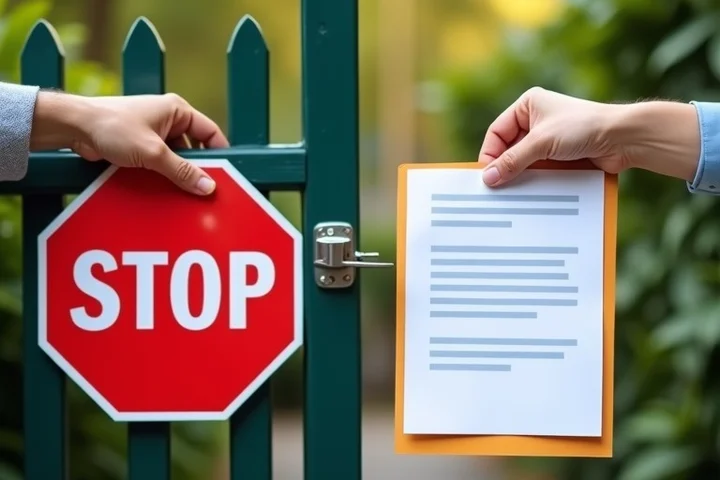 Supporting editorial visual for Which behavior calls for blocking, reporting, or both?